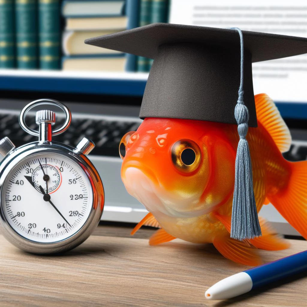 A goldfish has a longer attention span than your average website visitor